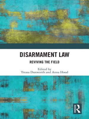 cover image of Disarmament Law